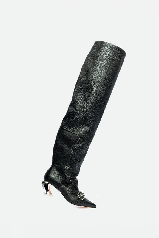 CHOOM BLACK PEBBLED