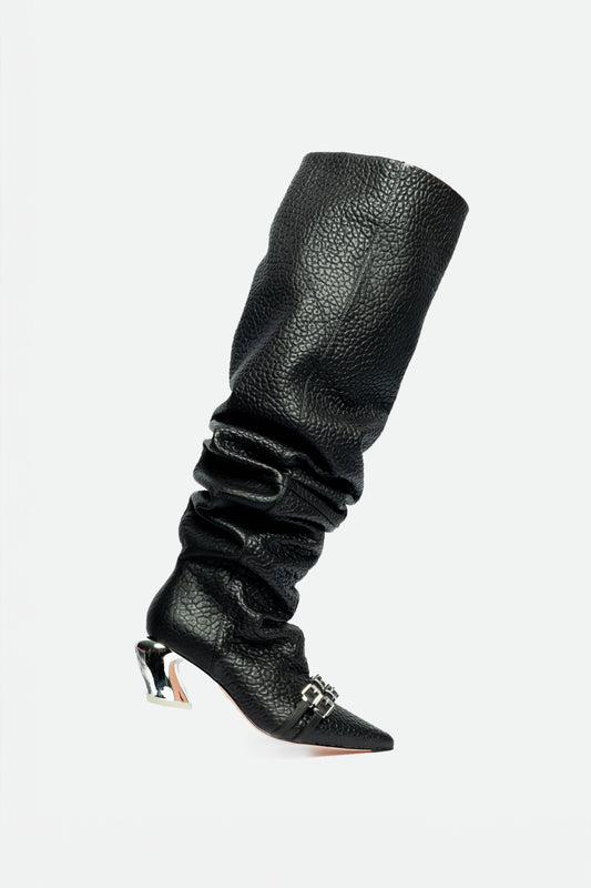 CHOOM BLACK PEBBLED
