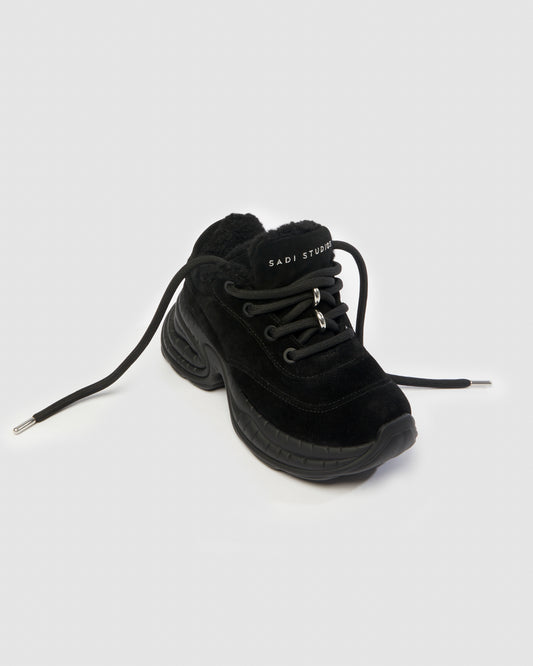 POP BLACK SUEDE