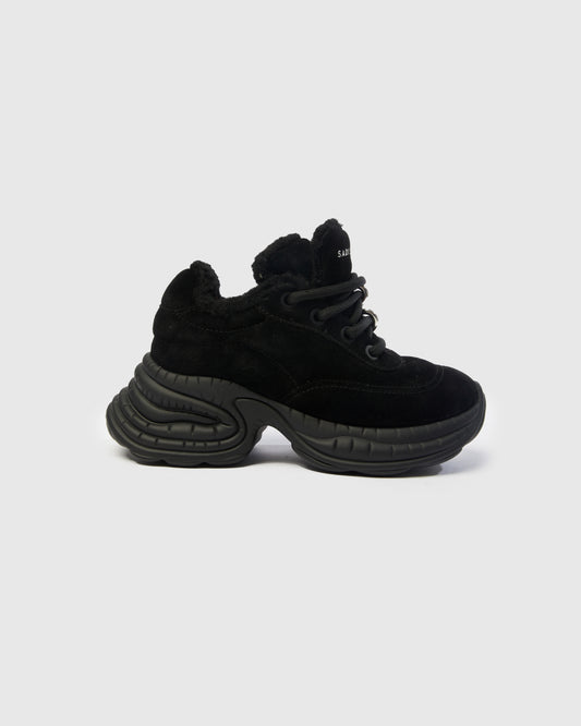 POP BLACK SUEDE