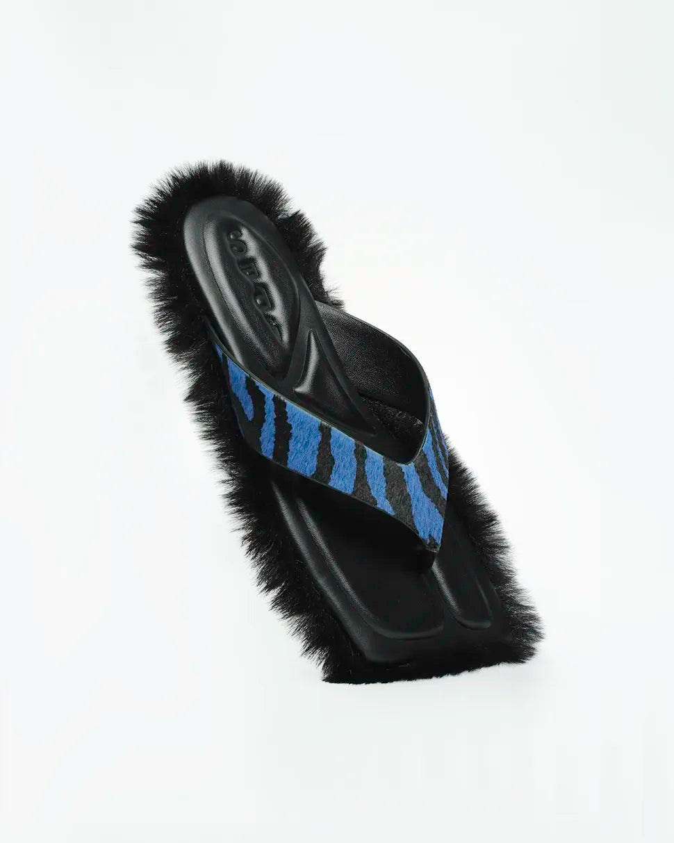 NABI BLUE ZEBRA PONY