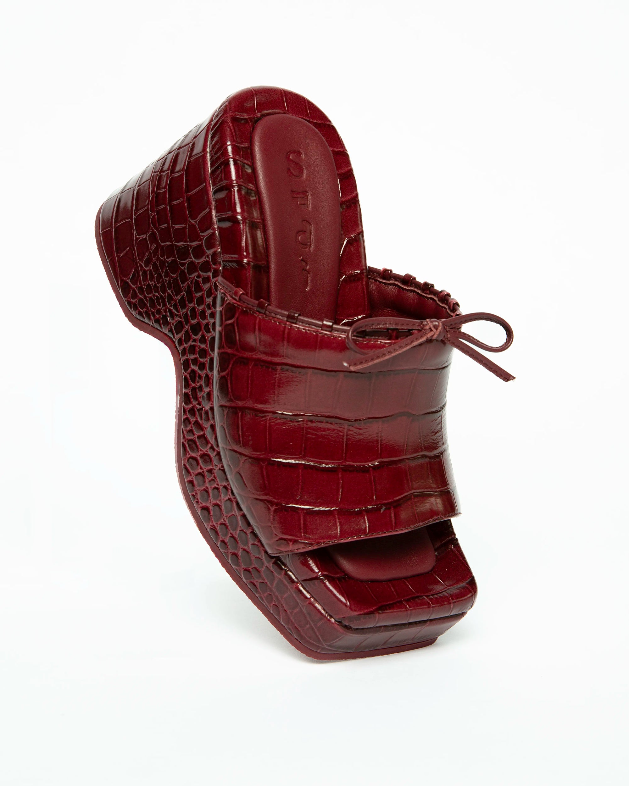 NEMO BURGUNDY CROC